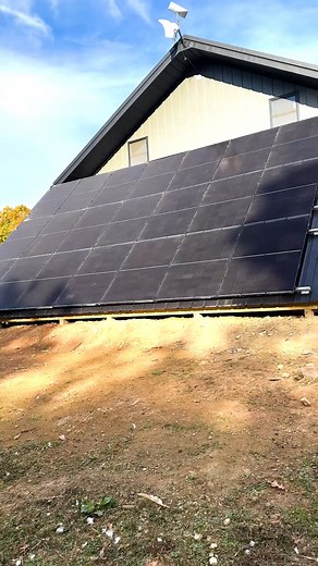 My Panels are installed, lets turn on the power! #narrowayhomestead #offgridliving #solarpanel #solarpower #diysolar #power | Nate Petroski