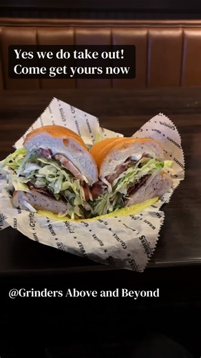 Savory Lunch Takeout at Grinders Above & Beyond