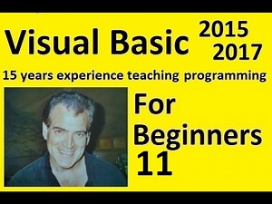 Microsoft Visual Basic For Beginners, ByRef, References, #11