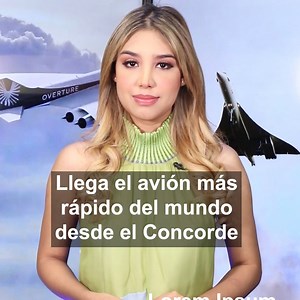 ✈️ Llega el avión mas rápido del mundo desde el Concorde #ElDeberExplainer #AviónSupersónico #Overture #Concorde #ElDeber | EL DEBER