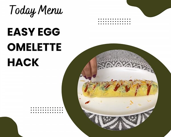 Easy Egg Omelette Hack | Breakfast Made Smarter!