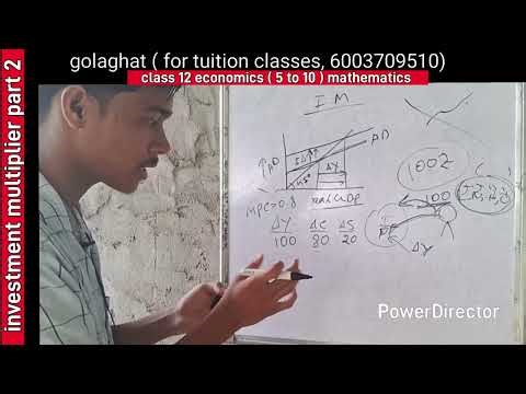 Investment multiplier part 2 ( class 12 #macroeconomics)