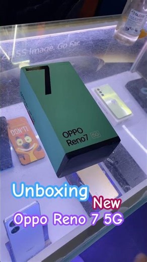 OPPO Reno 7 Unboxing #shorts #opporeno7series