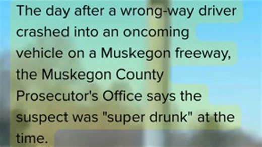 Wrong-way US-31 driver accused of being 'super drunk' behind the wheel