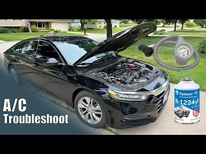 Honda Accord AC Recharge - 2018 Honda Accord Air Conditioning
