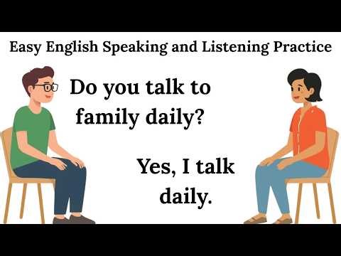Learn English Listening and Speaking | English Conversation Practice for Beginners Level