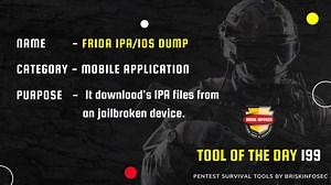Frida iOS Dump Usage Example