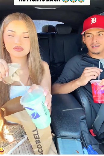 Pretend to be disgusted by my boyfriend and see how he fights back🤣🤣🤣#funny #couple #prank #fyppppppppppppppppppppppp #usa #funnyvideo #reaction #