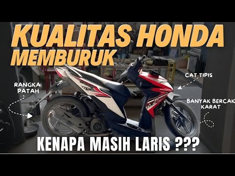 The reason why Honda is still selling even though the quality is declining.