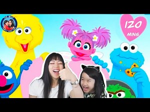 2 hours of learning with Elmo games! Learning video for kids | ABCs and lots more | compilation