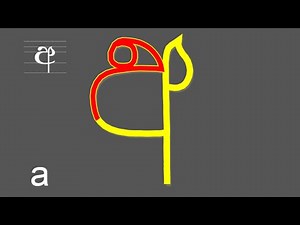 Learn how to write letters in the the Sinhala alphabet | සිංහල අත්අකුරු ලියන ක්‍රියාව