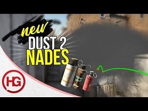 TOP NEW DUST 2 NADES AND SMOKES - YOU NEED TO KNOW!