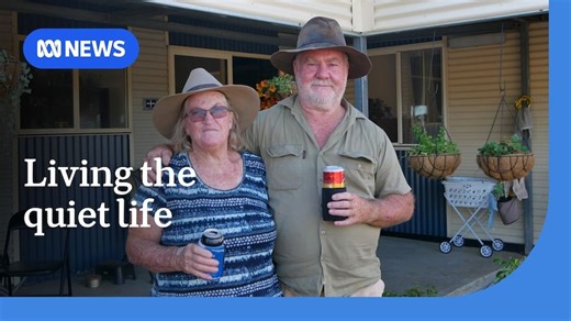 Queensland town Cracow offers a quieter pace of life for residents like Geraldine and Roy