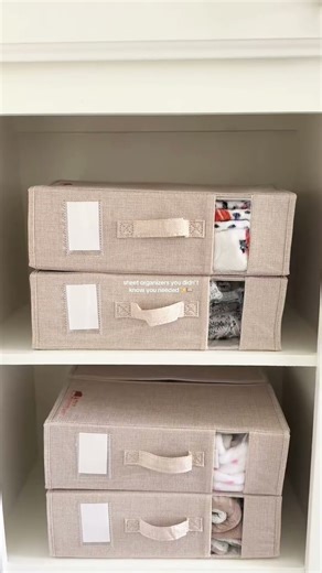 Storage for Bedding Made Simple | Perfect Linen Organizer