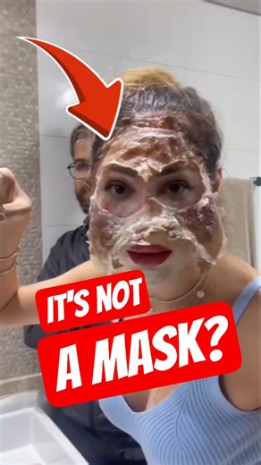 This is NOT a Mask... It’s Her Skin!😱 #shorts