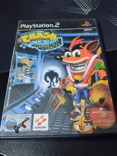 #crash #bandicoot #crashbandicoot the #wrath of #cortex , the #first #game in this #franchise #released in #128bits #consoles and not #exclusive for #sony #playstation2 #ps2 #retro #retrogaming #tiktokgaming