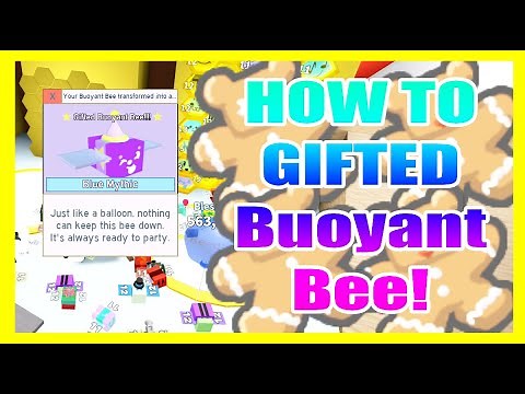 HOW TO GET A GIFTED BUOYANT BEE! GINGERBREAD TUTORIAL GUIDE (Bee Swarm Simulator) BEESMAS UPDATE