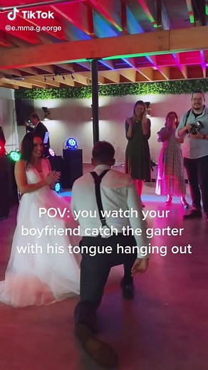Wedding are fun! #gartertoss #weddingtiktok #couplegoals #love #fyp #proud #fypシ #viral