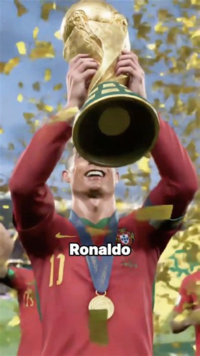 Ronaldo won the World Cup 12 years before Messi! 😳