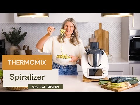 Thermomix TM6 Spiralizer review and how to use