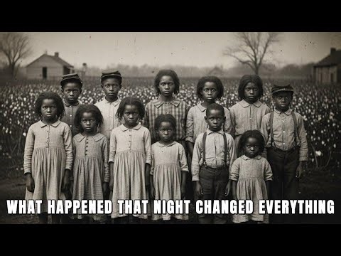 The master Sold 12 Slave Children on Christmas Day 1863 — what Happened to Him That Night
