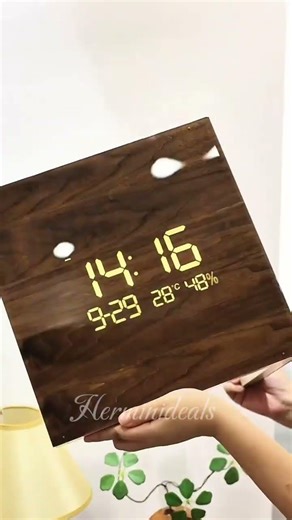 Modern Corner Double Sided Wall Clock – Luxury Minimal Home Upgrade ⏰🖤