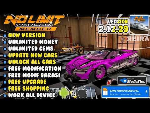 UPDATE! NO LIMIT DRAG RACING 2 MOD APK V2.12.29 New Version 2026 | Unlimited Money & Coins