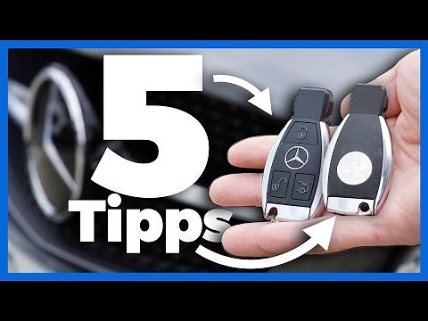 5 VERSTECKTE 🤫 Mercedes-Benz Schlüssel-Tipps