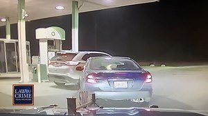 14K views · 120 reactions | Dashcam: Driverless Car Nearly Hits Michigan State Patrol Vehicle, Crashes into Parked Car | Law&Crime | Facebook