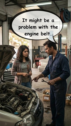 Spoken English Practice | Car Problem Dialogue