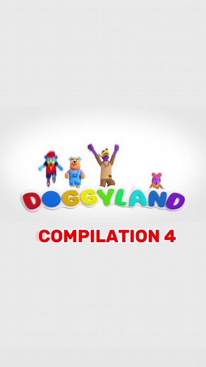 Here’s a compilation just for you and your family to enjoy‼️ Available NOW on YouTube 🐾 [link in bio] #doggylandkids #compilation #nurseryrhymes