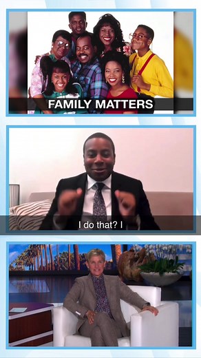 I challenged @kenanthompson in a game of First Impressions about classic TV shows like #Friends and #ILoveLucy.