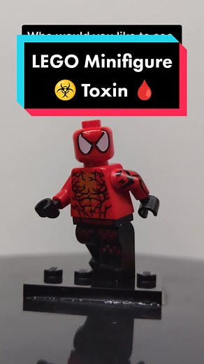 LEGO Minifigure: Toxin Tutorial and Parts Breakdown
