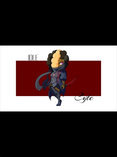 Indie Game Character Idle Pose Illustration Timelapse