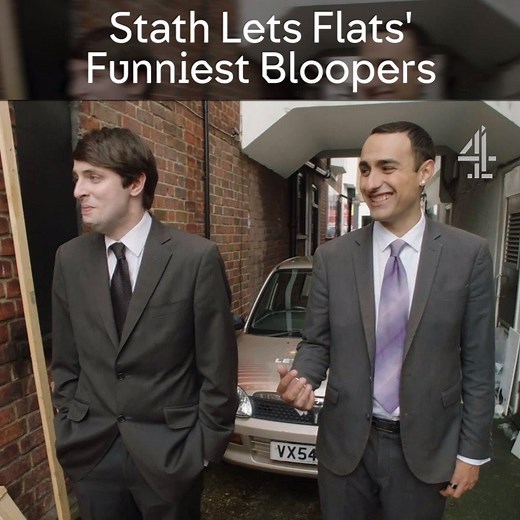 The very best bloopers and funniest outtakes from series two of Stath Lets Flats. | Channel 4