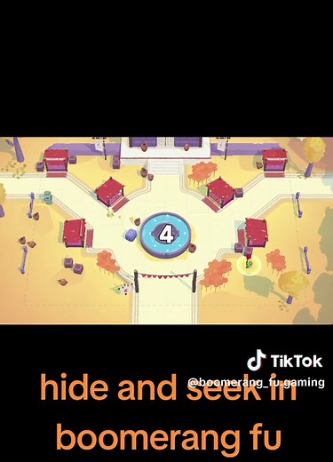 Gameplay of Boomerang Fu: Hide and Seek Mode