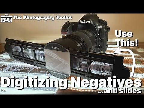 Digitizing Negatives with the Nikon ES-2 and D850