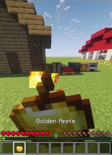 how to craft a golden apple