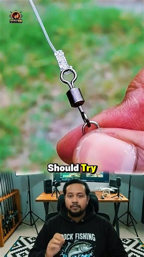 Simple but Strong! The Easiest Swivel Knot #fishingknot