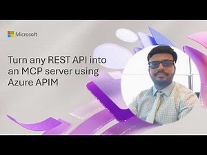 Turn any REST API into an MCP server using Azure APIM