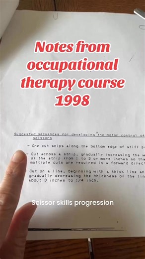 15K views · 86 reactions | Tips for scissor skills from occupational therapy notes | Fine Motor Tricks and Tips | Facebook