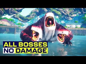 All Boss Fights NO Damage - Biomutant