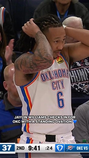 1.1M views · 10K reactions | Jaylin Williams checks in for the Thunder and immediately gets on the board  WAS-OKC | Live on NBA League Pass | NBA | Facebook