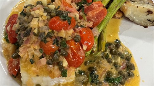 Haddock Piccata