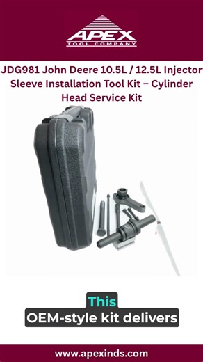 How to Install John Deere 12.5L Injector Sleeves (Step-by-Step Guide)