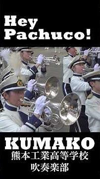 [Hey Pachuco!] Kumamoto Prefectural Kumamoto Industrial High School Brass Band [Parade]
