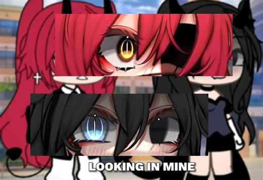 Ocean Blue Eyes Gacha Trend Edit featuring Ren Maki