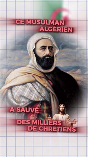 “He fought empires — then saved thousands with his heart. 💠” At just 17, Emir Abdelkader rose against French colonization — a strategist, a scholar, a spiritual leader. But in 1860 Damascus, his courage became legend: he sheltered more than 12,000 Christians from massacre, turning his home into a sanctuary. Not only a warrior, but a bridge — embodying the Algerian soul of tolerance, generosity, and peace. Would you want the world to remember his name? 🕯 Inspired by: merwvnn (Tk Tk) #facts #vir