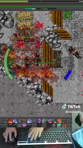 Exploring Tibia on Twitch with Vaztiantv