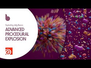 Exploding Jelly Beans: Advanced Procedural Blast in Houdini and MOPs